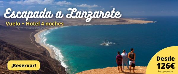 Escapada a Lanzarote desde 126€
