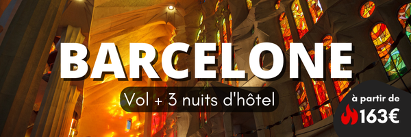 Vol +Hôtel à Barcelone