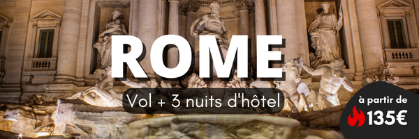 Vol +Hôtel à Rome