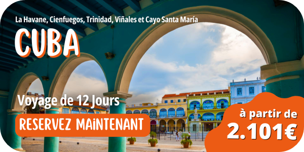 Voyage 12 jours à Cuba à partir de 2.101€