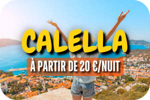 Calella à partir de 20 €/nuit