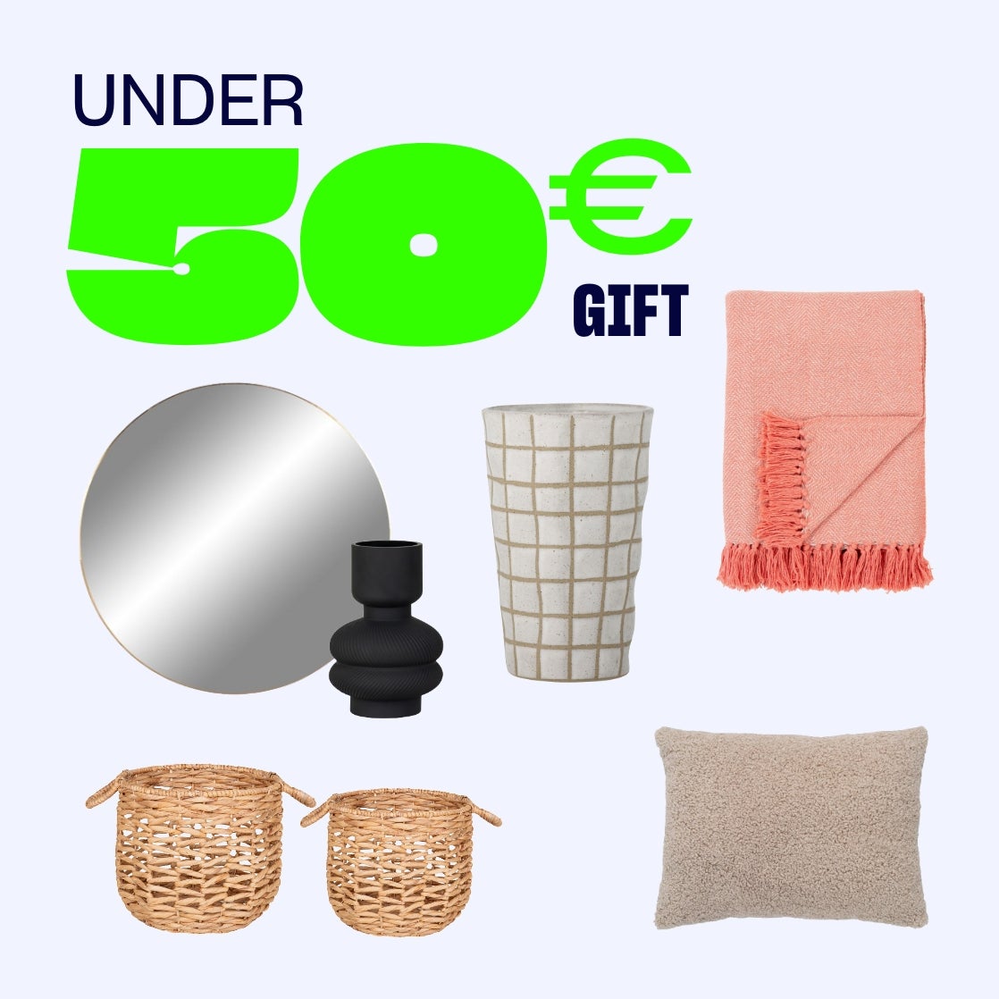 Idées cadeaux moins de 50 euros
