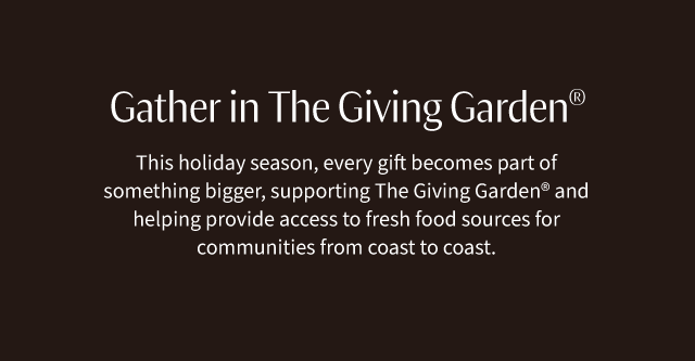 Gather in The Giving Garden