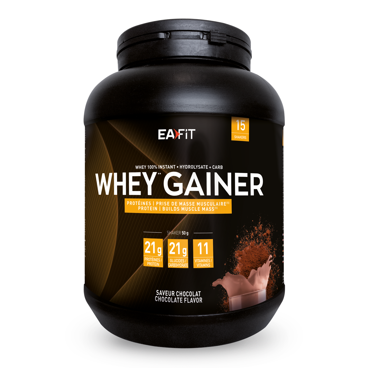 Whey gainer EAFIT