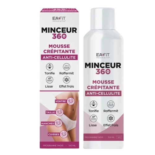 Minceur 360 Mousse Crépitante Anti-Cellulite