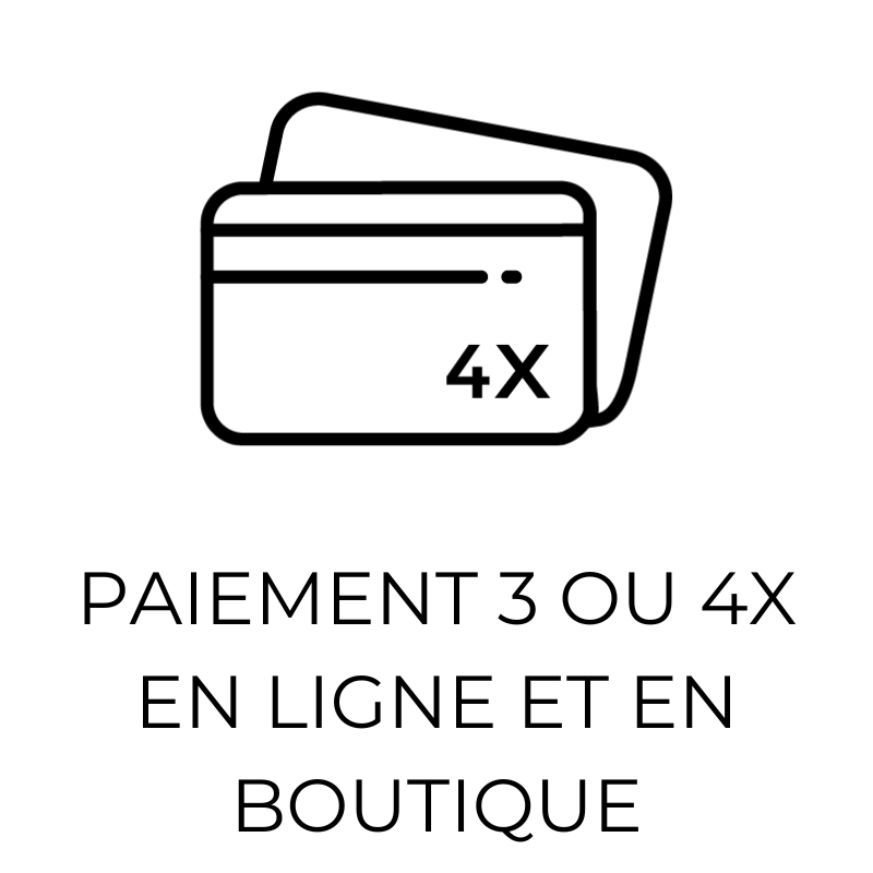 Paiement sécurisé en 3 ou 4x
