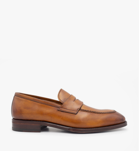 mocassin lincoln marron