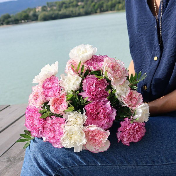 fleurs roses