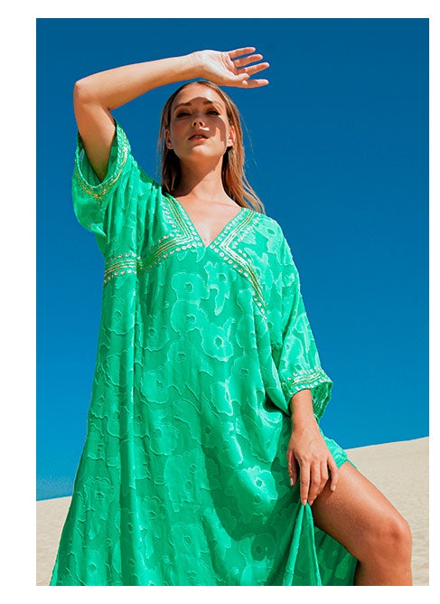 Robe JUSTINE VERT