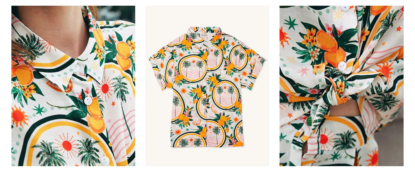 Chemise BRENDON JAUNE