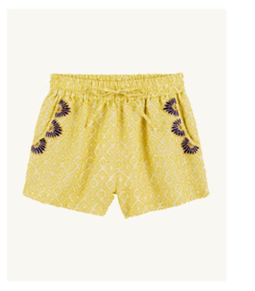 Short CLARA JAUNE