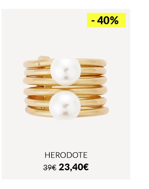 Bague HERODOTE DORÉ