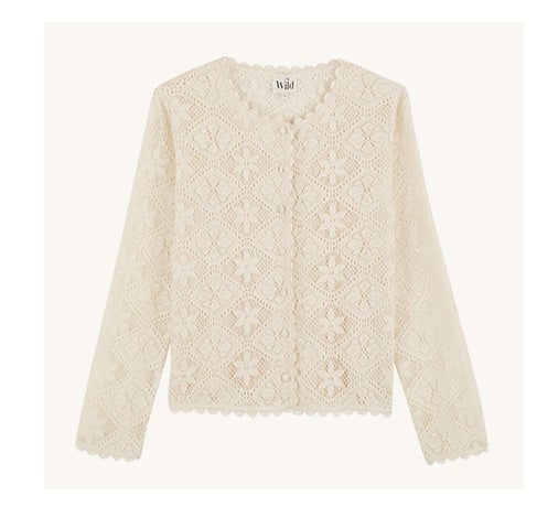 Gilet BLANDINE BLANC
