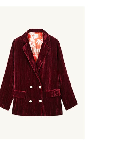 Veste KIM BORDEAUX