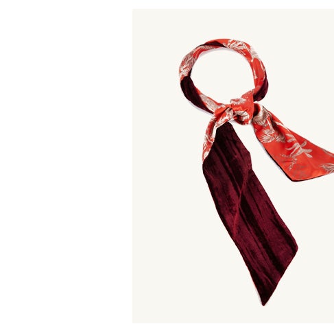 Cravate GASTON BORDEAUX