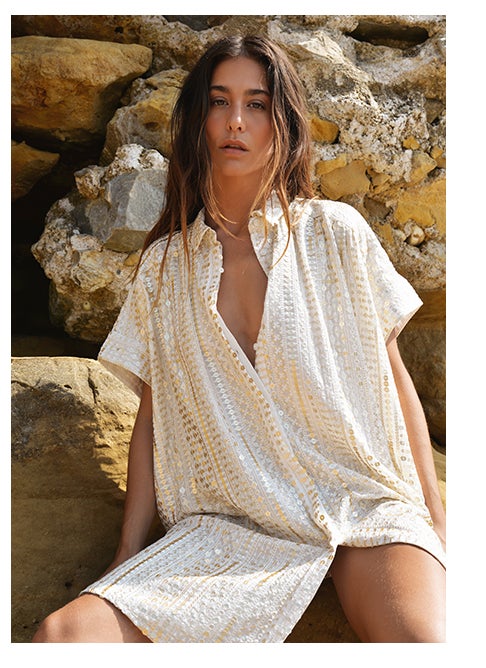 Robe RIHANNA BLANC