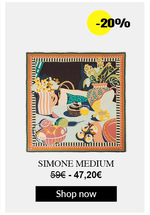 Foulard Medium SIMONE KAKI