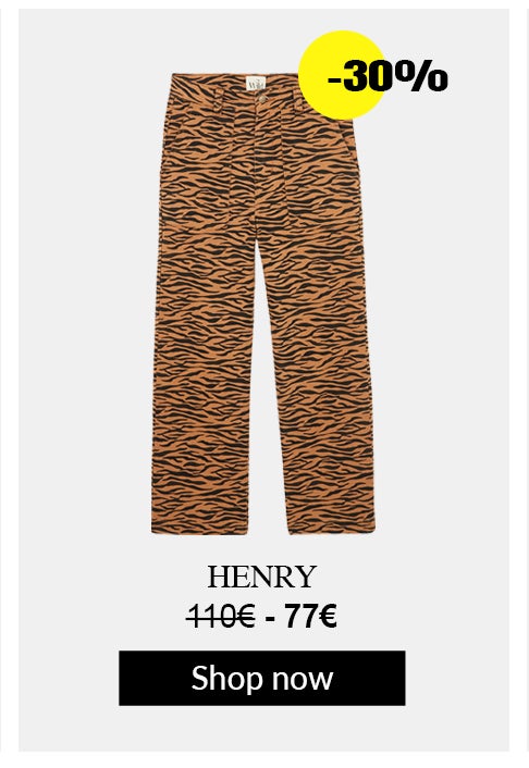 Pantalon HENRY ZEBRE