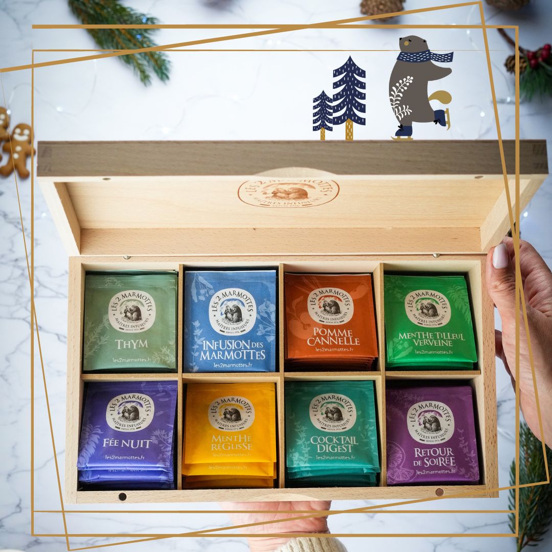 Coffret prestige en bois du jura
