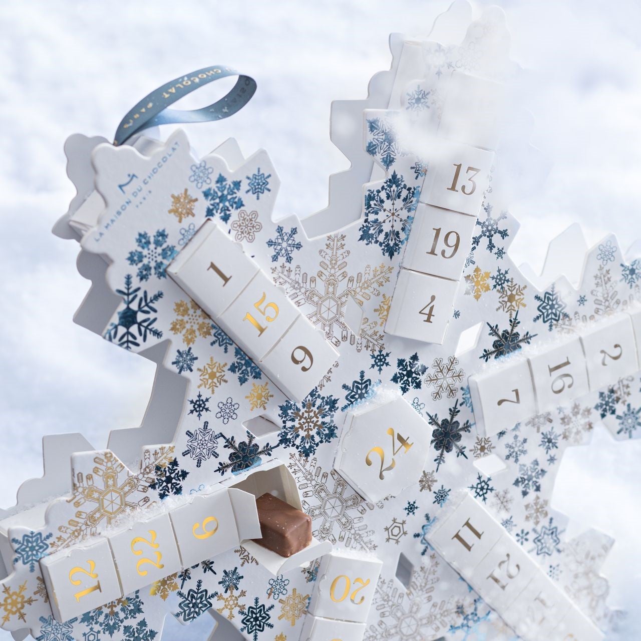 Snowflake Chocolate Advent Calendar