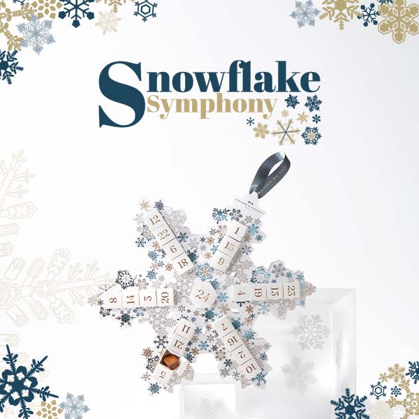 Snowflake Chocolate Advent Calendar