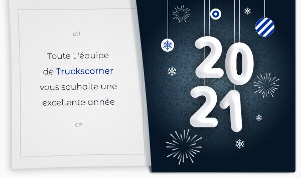 Toute l'équipe Truckscorner vous souhaite de très belles fêtes de fin d'année !