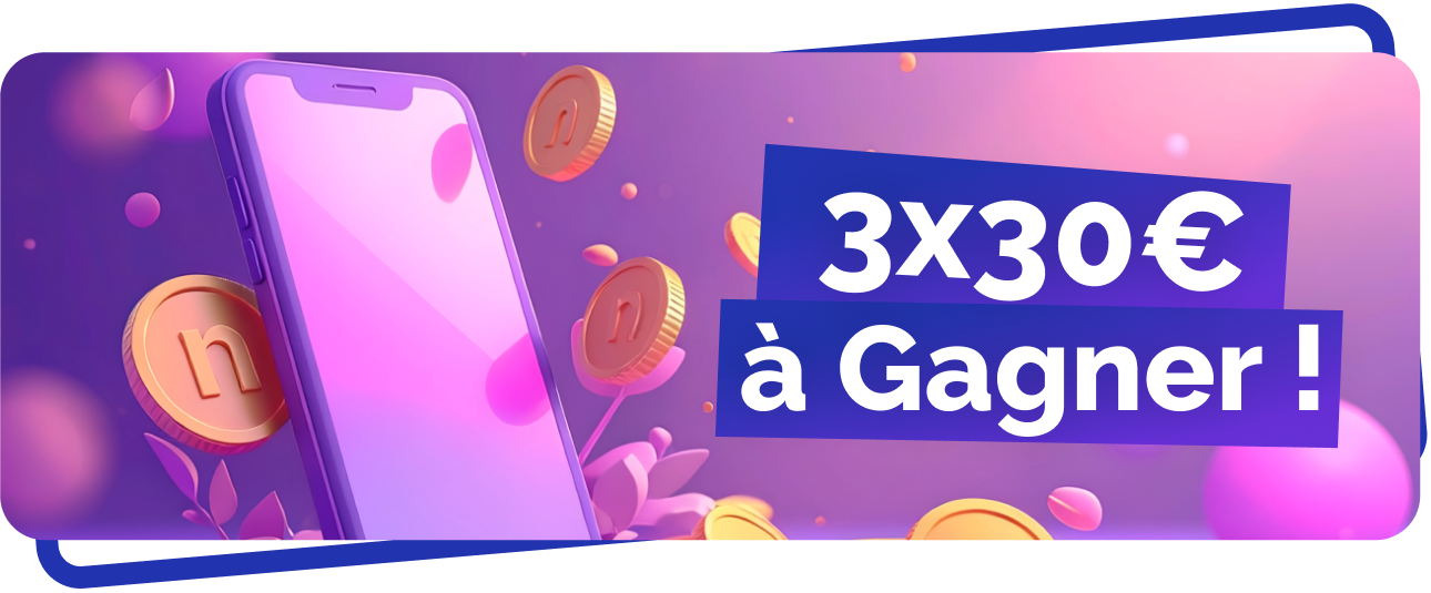 3x30 à gagner !