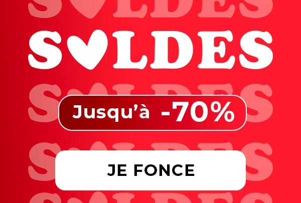 Les soldes jusqu'à -70%