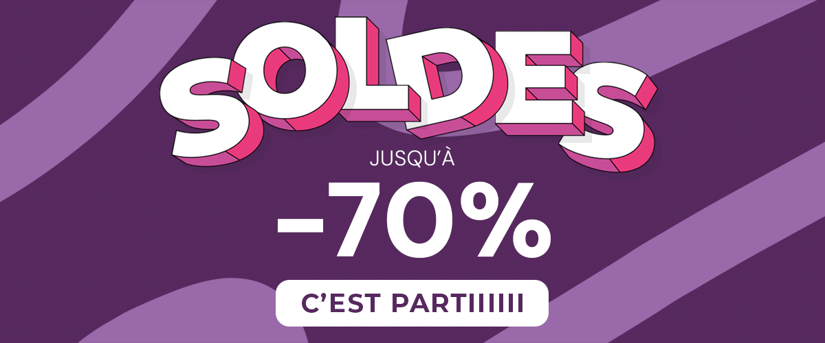 Les soldes sont lancées chez Passage du Désir, jusqu'à -70% 
