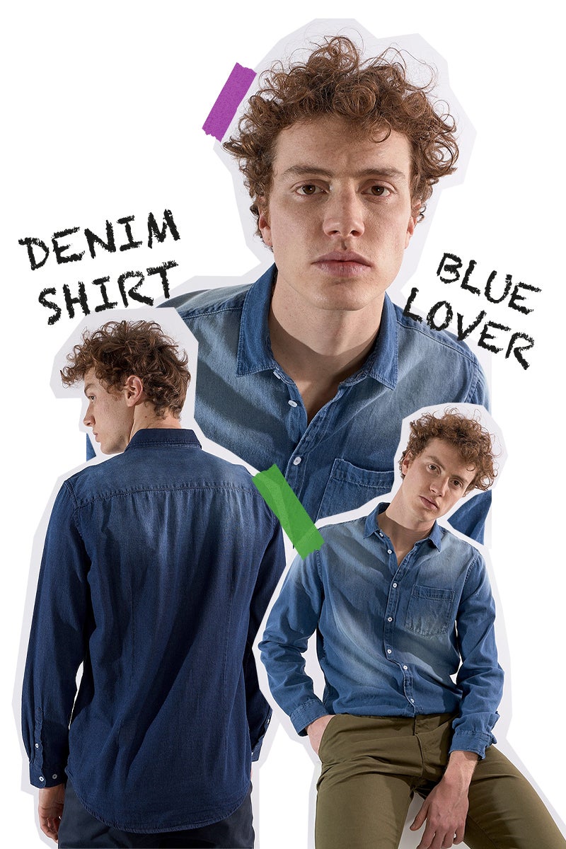 camicia in denim