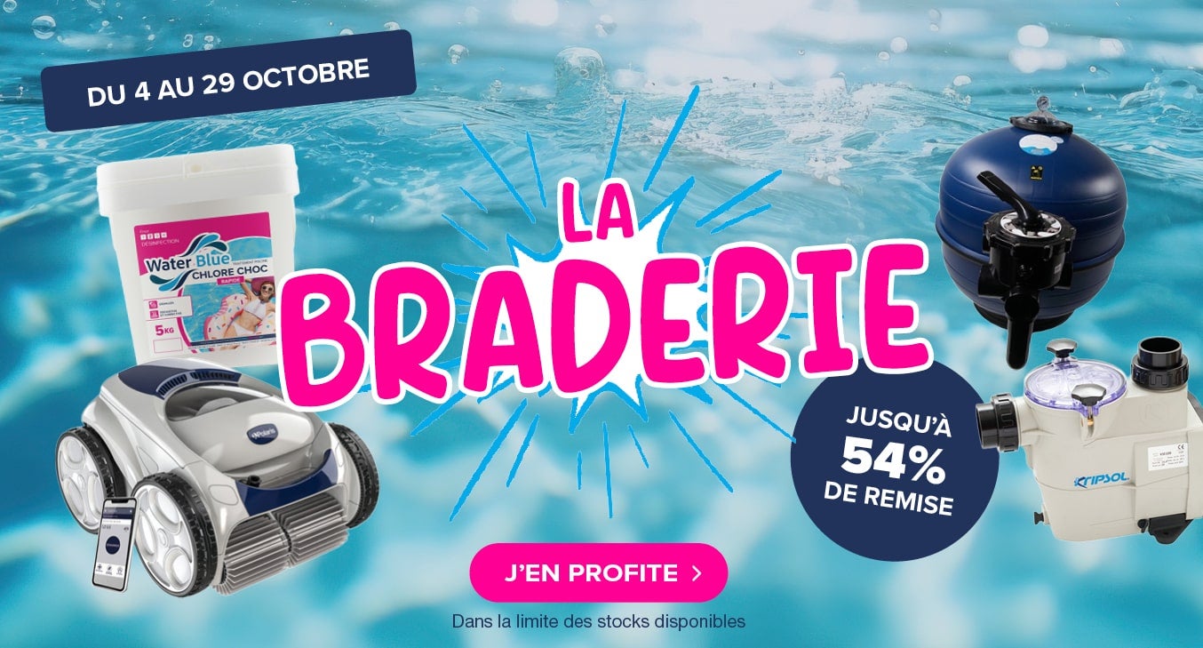 La braderie de Piscine Center