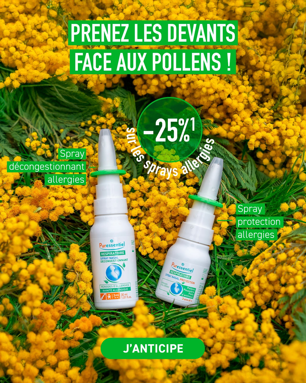 offre spray allergies
