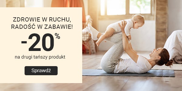 Zdrowie w ruchu, radość w zabawie! Oferta sportowa -20% na drugi tańszy produkt