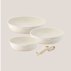 Starke Pro, Compacti Creamy, komplet patelni, 3 elementy