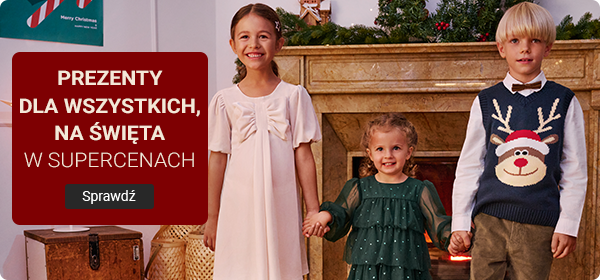 PREZENTY DLA WSZYSTKICH, NA ŚWIĘTA  W SUPERCENACH
