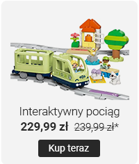 LEGO DUPLO, Przygoda z interaktywnym pociągiem, zabawka