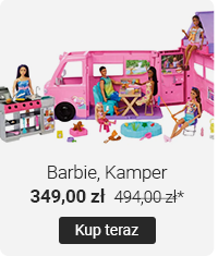 Barbie, Wymarzony Kamper, zestaw do zabawy bez lalek