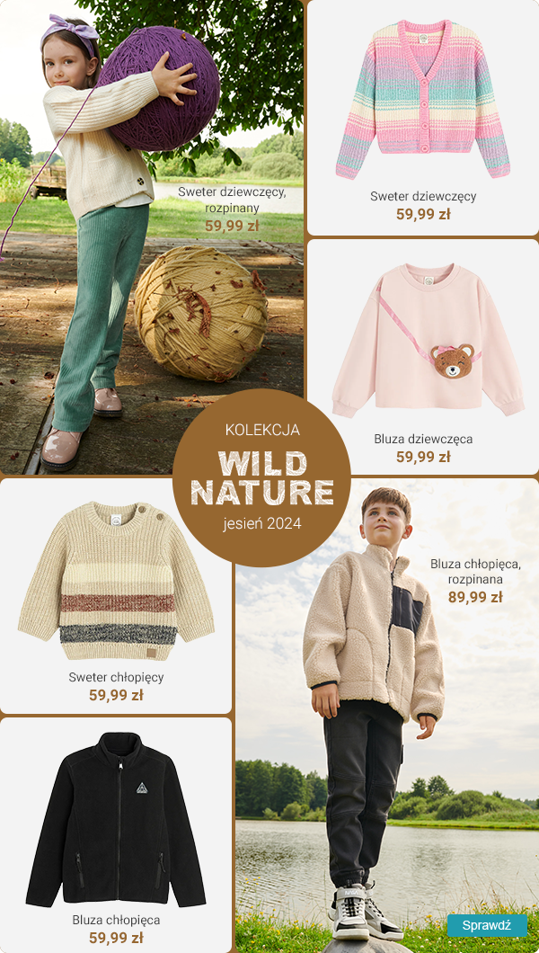 Kolekcja Wild Nature jesień 2024