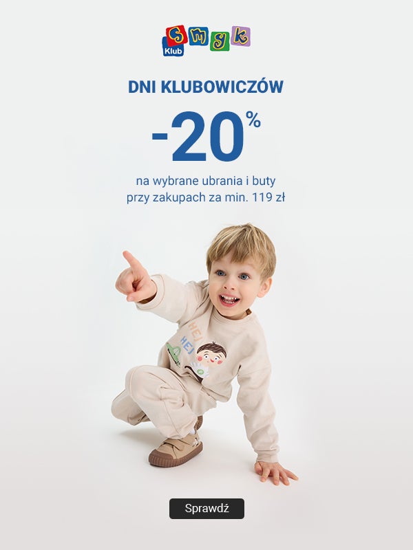 Ostatnie godziny! Dni klubowiczów - ubrania i buty -20%