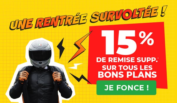 Speedway - Speed Rentrée -15% sur vos équipements moto