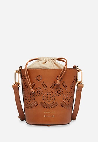 MINI SAC SEAU HOLLY EN CUIR