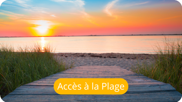 Camping avec Accès à la Plage