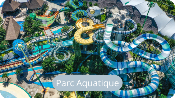 Camping avec Parc aquatique
